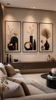Triptych Decorative Wall Art Set - 3