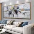 Rough Stretch Canvas - Abstract Art - 2