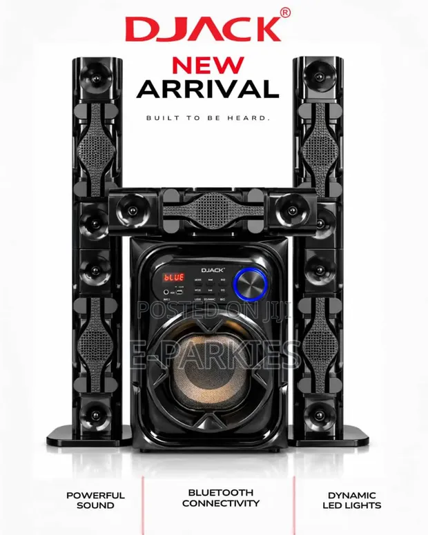 Djack 1500W Home Theater System (5.1 Channel) - 1