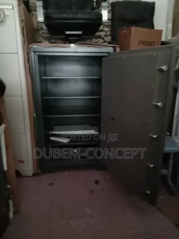 High Grade Fireproof/Anti Burglary Safe with 5 Compartments - 1