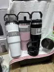 Fancy Water Jar 890ml with Straw - 2