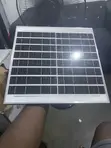 16" Fan Mai Sake Yin Caji Ta Hanyar Rana Tare Da Panel, Haske Da Remote - 2