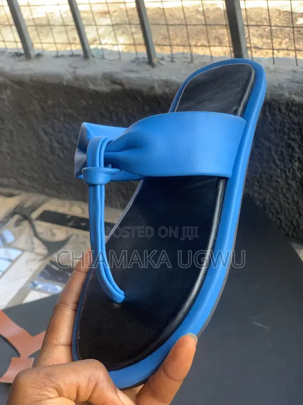 Hermes Style Handmade Leather Slippers - Women's Size 40-43 - 1