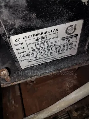 4" 3-Phase Centrifugal Air Blower