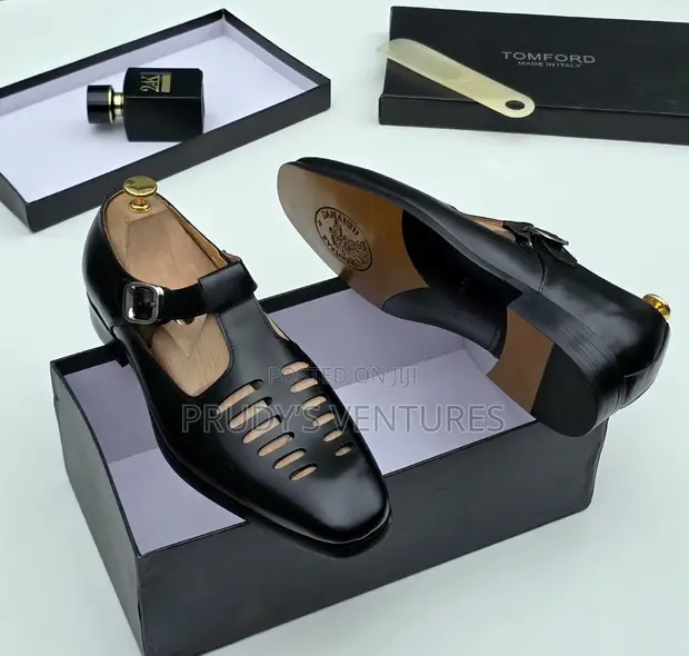 Tom Ford High Quality Men's Leather Sandals - 1