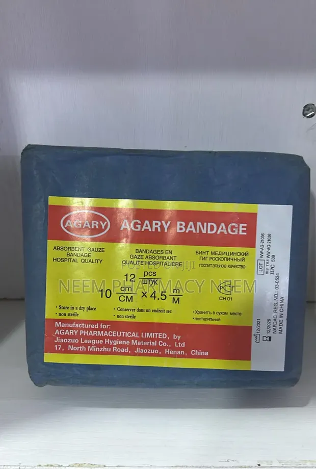 Agary Gauze Bandage 4 Inches - 1