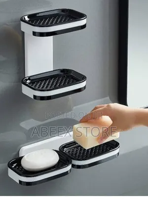 2-in-1 Quality Wall Soap Holder