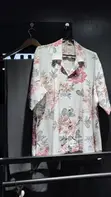 MIMZ-BRAND Men's Floral Short Sleeve Shirt - 1