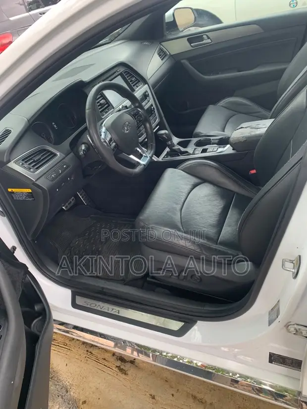 2017 Hyundai Sonata Sport 2.0T Sedan - White - 1