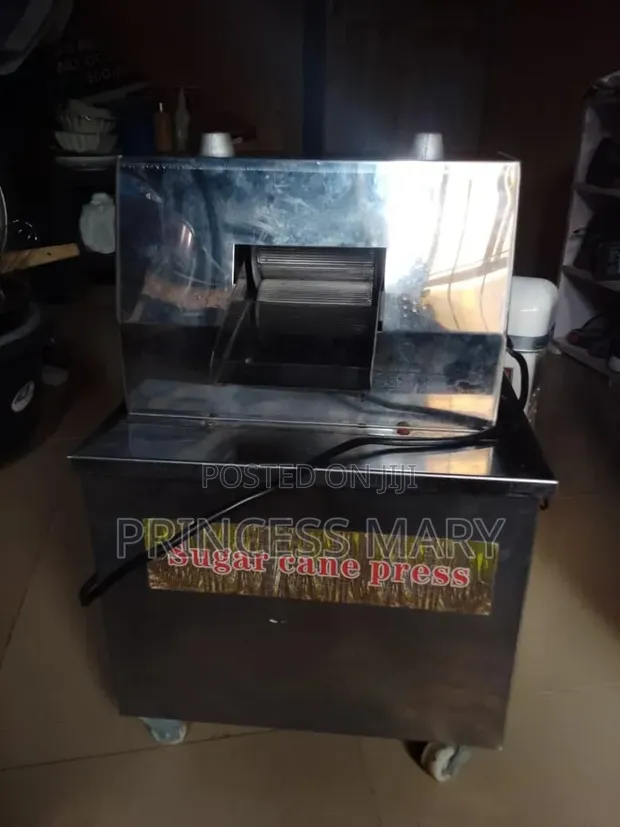 Commercial 3-Roller Sugar Cane Press - 1