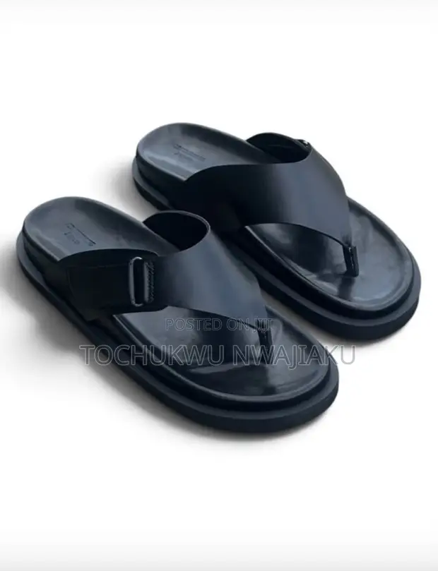 Men's Classic Leather Pumps - 1