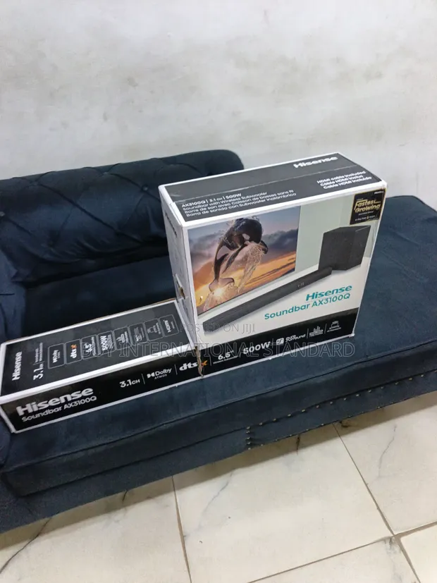 Hisense 500W 3.1CH TV Soundbar with Wireless Subwoofer - 1