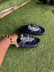 Aaronfaiy Hand-Made Pam Slippers - Blue - 2
