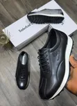 Men's Timberland Leather Lace-Up Casual Sneakers - 3