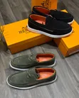 Men's Suede Hermes Loafers - Size 41-46 - 1