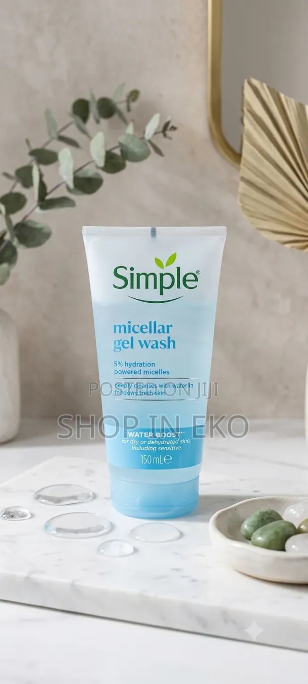 Simple Water Boost Micellar Facial Gel Wash - 150ml - 1