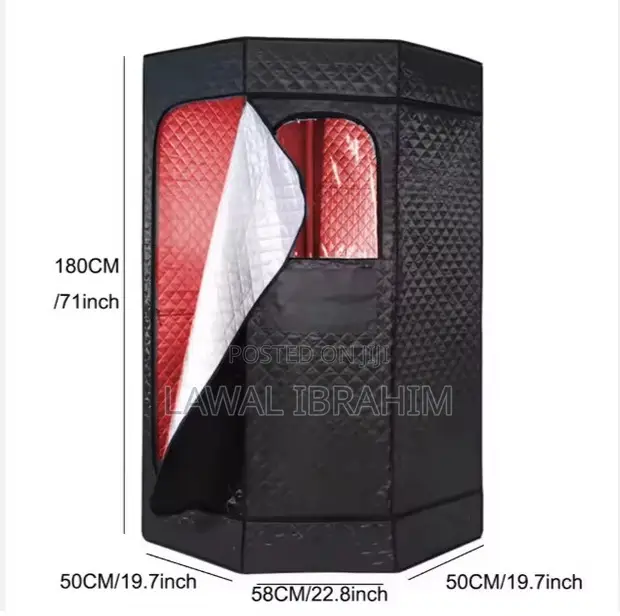 Full-Body Home Sauna Tent - 180cm - 1