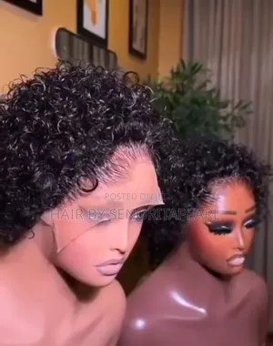 Tiwa Maxi Curly Full Frontal Human Hair Wig