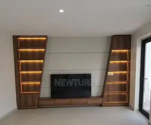 Unique Luxury TV Console with Storage