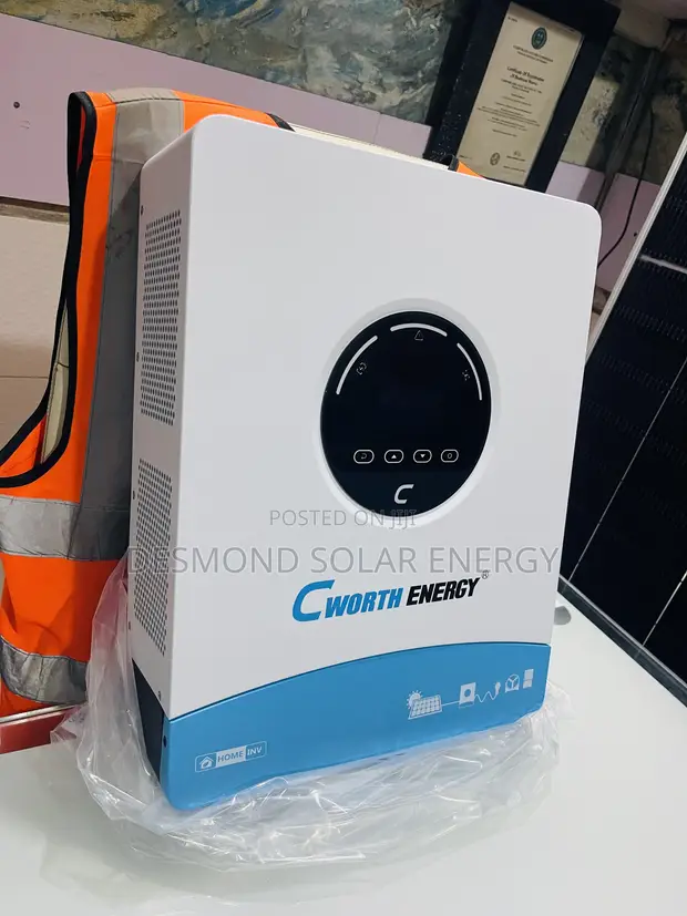 Cworth 6kva 48v Hybrid Solar Inverter - Brand New - 1