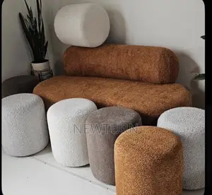 Unique Fabric Stools - Brand New