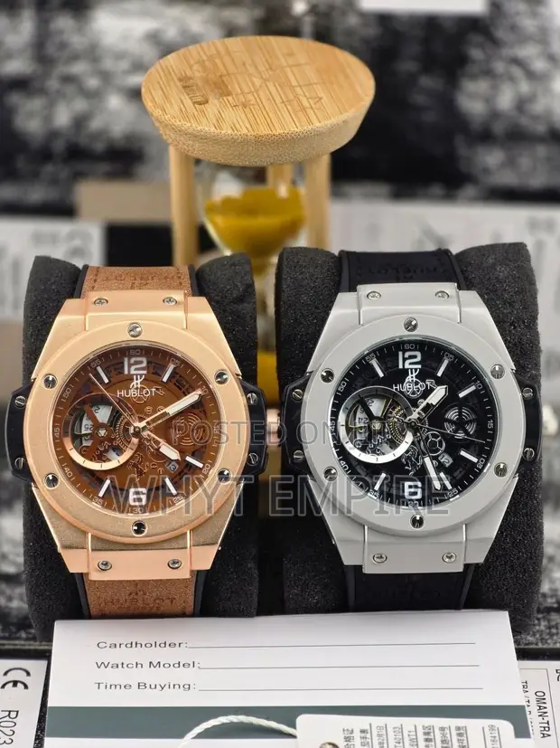 Hublot Leather Strap Wristwatch - 1