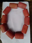 Vintage Coral Beads Strand (Aka/Ibolor) - 1
