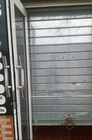 Galvanized Steel Louvered Security Door