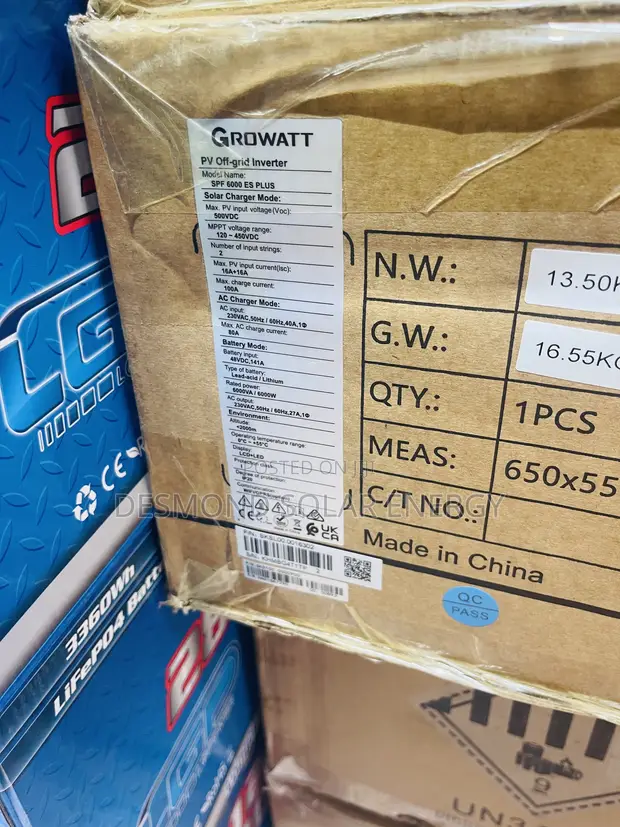 6kva 48v Growatt Hybrid Power Inverter - Sabon Abu - 1