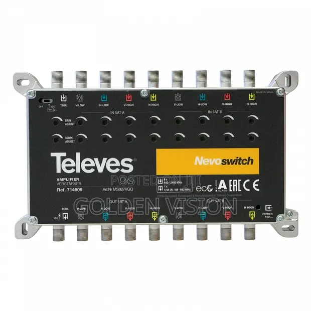 Nevo Televes 9x9 Multi-Switch Amplifier - 1