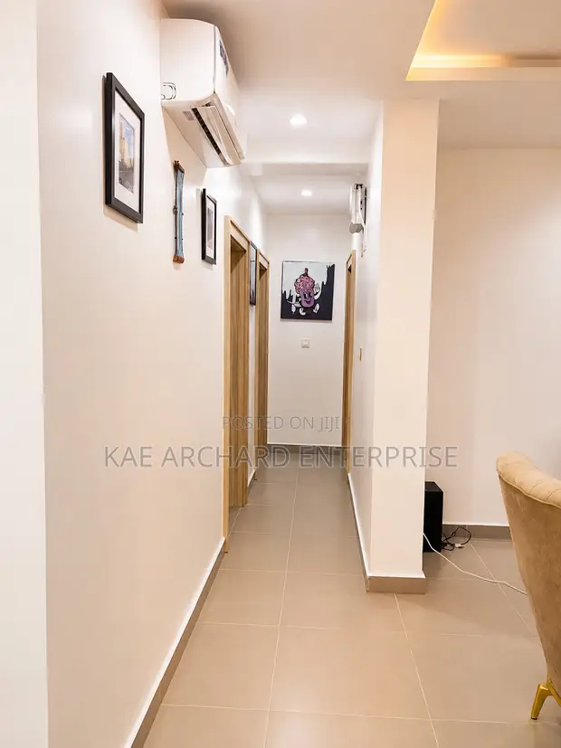 Furnished 3-Bedroom Apartment for Rent in Crosgrove Estate, Wuye - 1