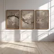 3-Piece Neutral Botanical Canvas Art Set - 1