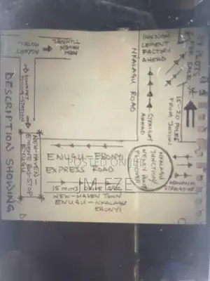 Massive Table Top Land for Sale at Nkalagu Roundabout, Ebonyi