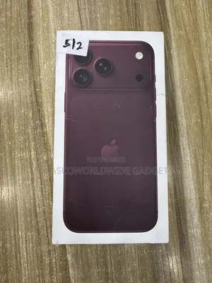 Sabon Apple iPhone 18 Pro Max 512GB Burgundy