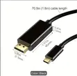 USB-C zuwa DisplayPort Kebul, 4K 60Hz - 2