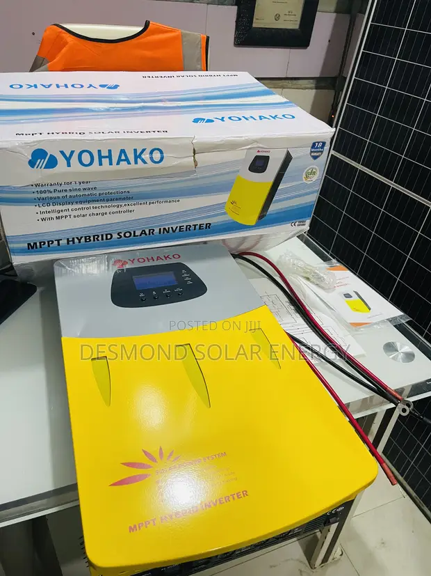 Yohako 2.5kVA 24V Hybrid Solar Inverter - 1