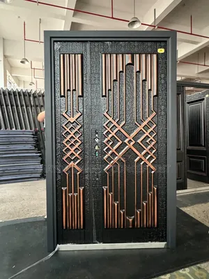 Copper Cast Entrance Door - Smart Lock Compatible