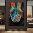 Abstract Textured Palette Knife Oil Painting - 3