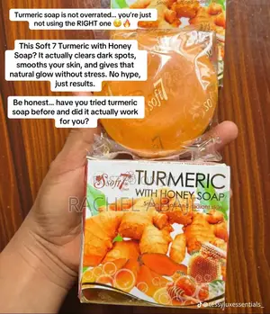 Sabulu na Turmeric da Zuma na Soft7