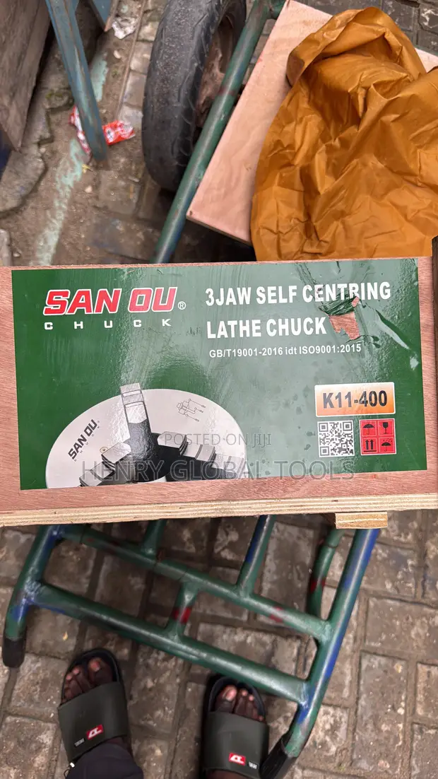 SAN OU 400mm 4-Jaw Independent Lathe Chuck - 1