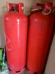 Complete 50kg Gas Cylinder Set with Scale - 1