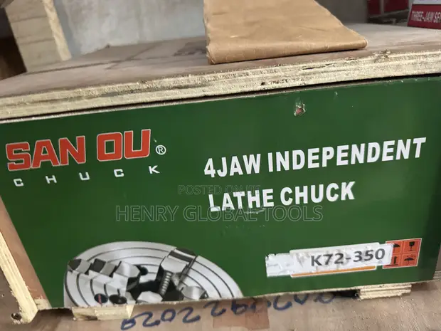 SAN OU 350mm 4-Jaw Independent Lathe Chuck - 1