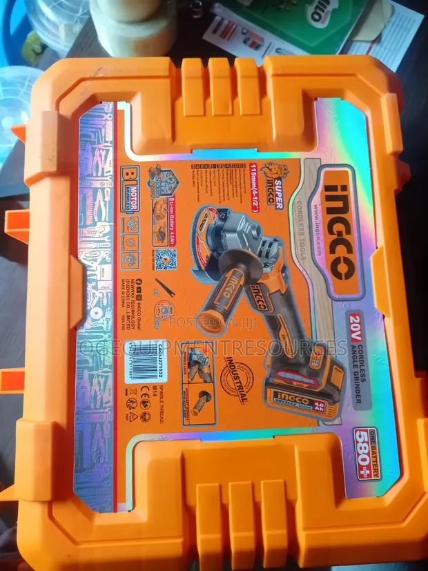 INGCO 20V Cordless Angle Grinder (CAGLI11522) - 1