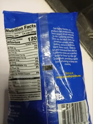Healthy Sugar-Free Raisins