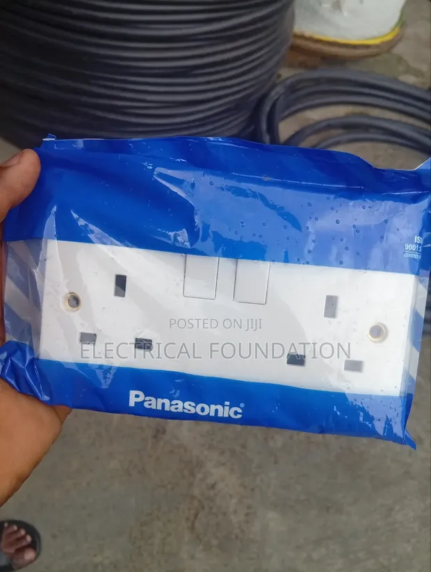 Panasonic 13A Double Socket - 1