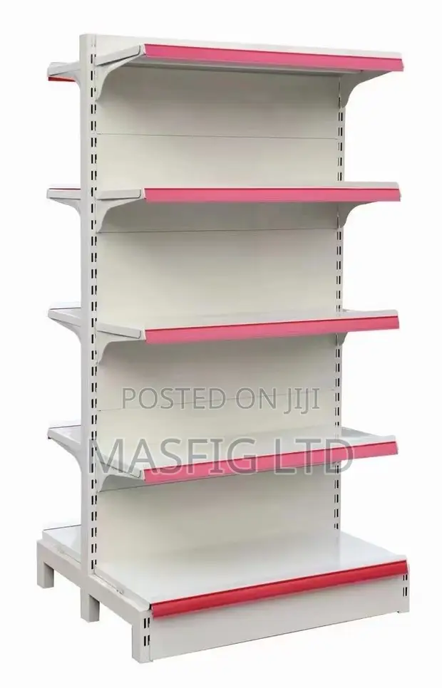 Brand New Double Supermarket Shelves - 1