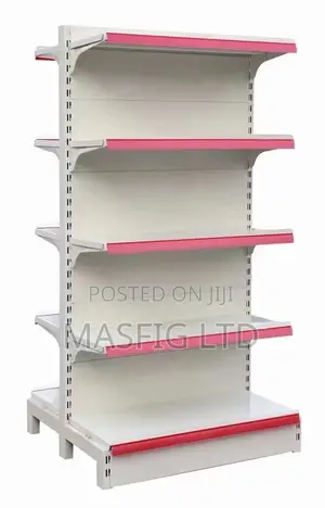 Brand New Double Supermarket Shelves