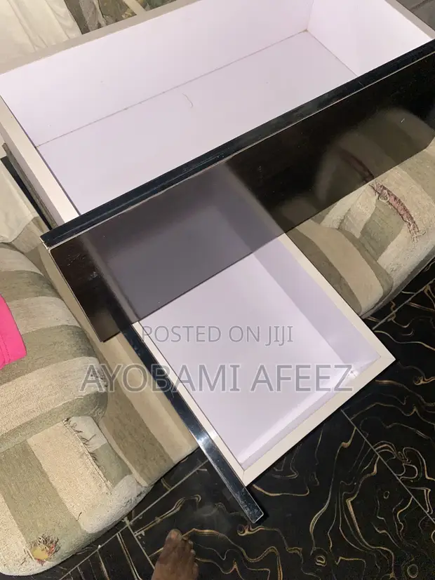 Home Interiors TV Stand with Lights and Drawers - 1