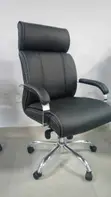 Thick Leather Office Swivel Chair - 1
