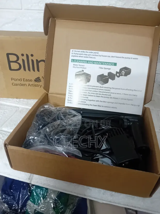 Biling Solar Water Fountain Pump, 3.5W - 1